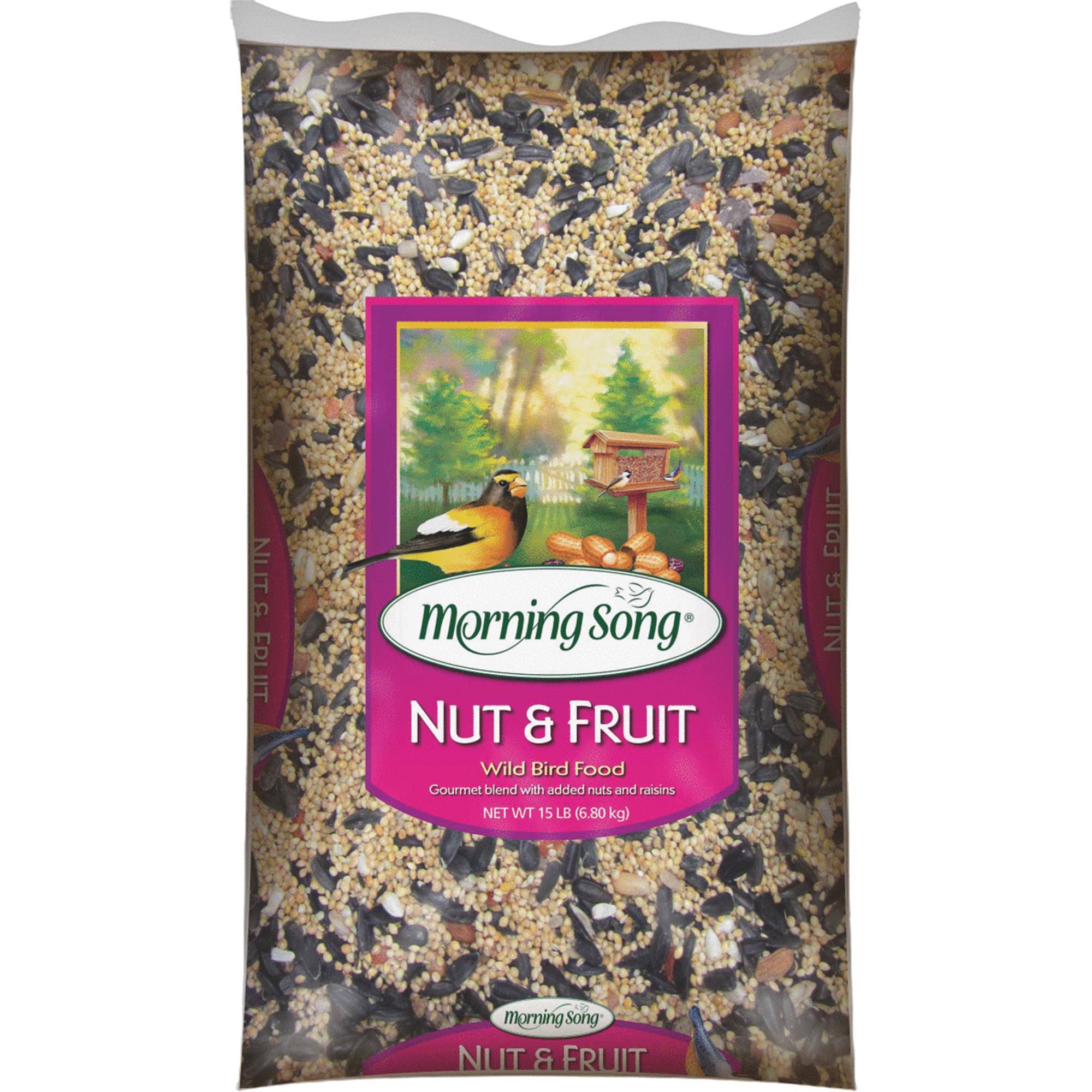 Morning Song 11988 Nut and Fruit Wild Bird Food 15-Pound