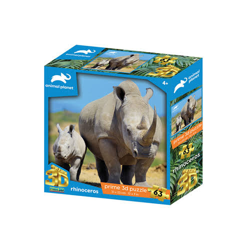 Elephants Animal Planet Prime 3D Puzzles 150 Pieces 