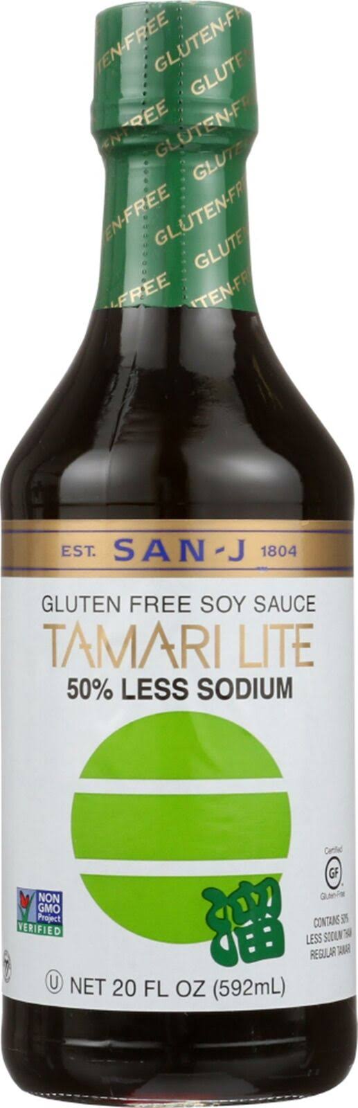 San J Tamari Gluten Free Reduced Sodium Soy Sauce