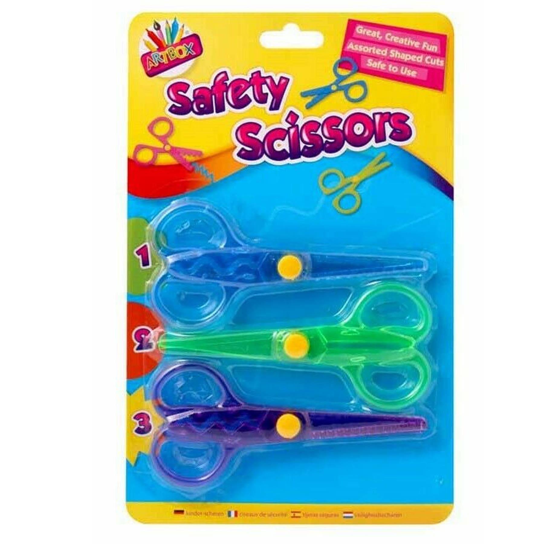 Kids' Safety Scissors: Pack of 3