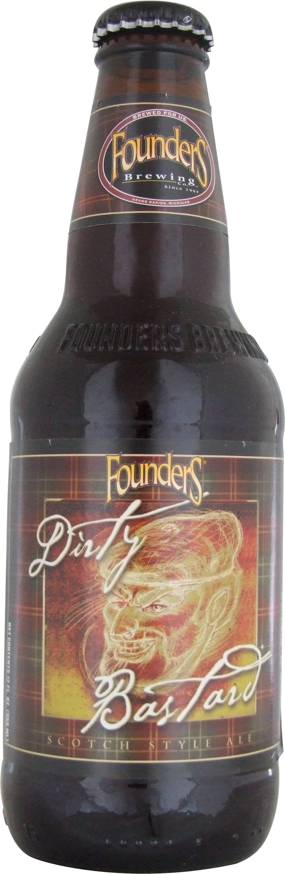 Founders Dirty Bastard Scotch Ale - 330ml