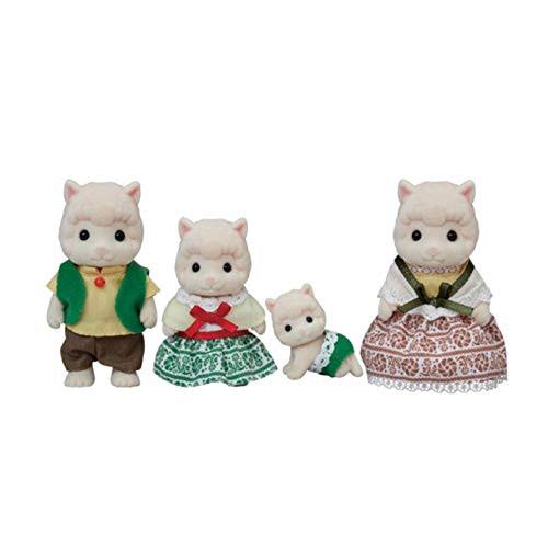 Calico Critters Woolly Alpaca Family, Dolls, Dollhouse Figures, Collec