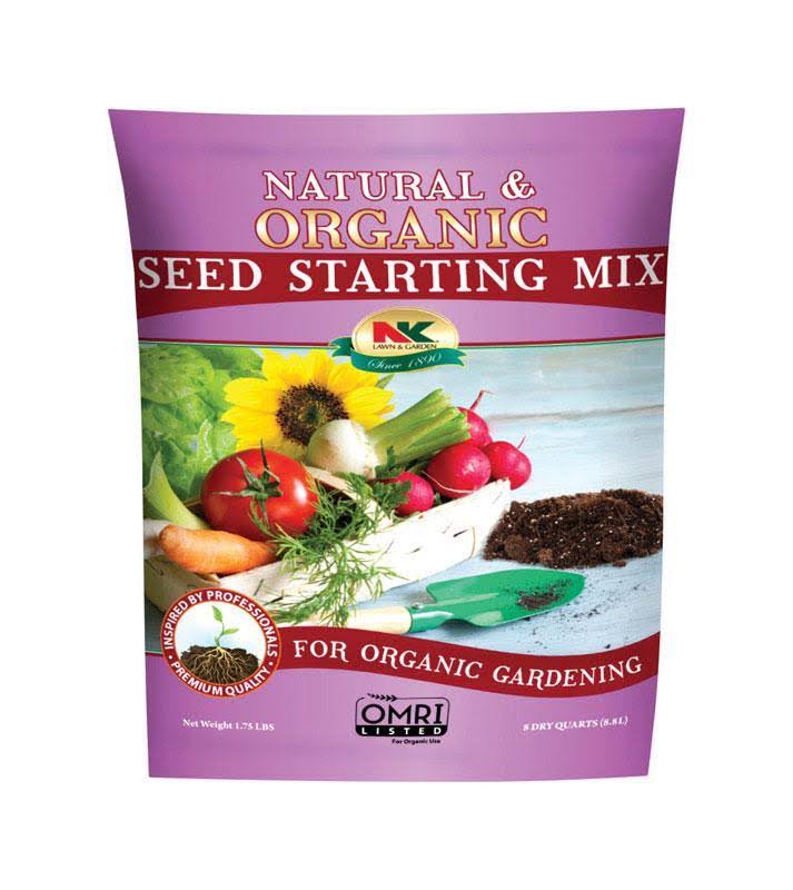 NK Organic Seed Starting Mix Flower and Vegetable 8 qt.
