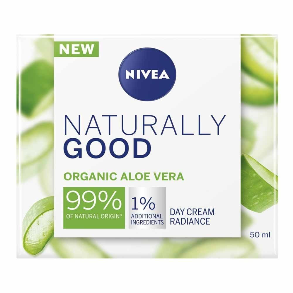 Nivea Naturally Good Organic Aloe Vera Radiance Day Cream 50ml