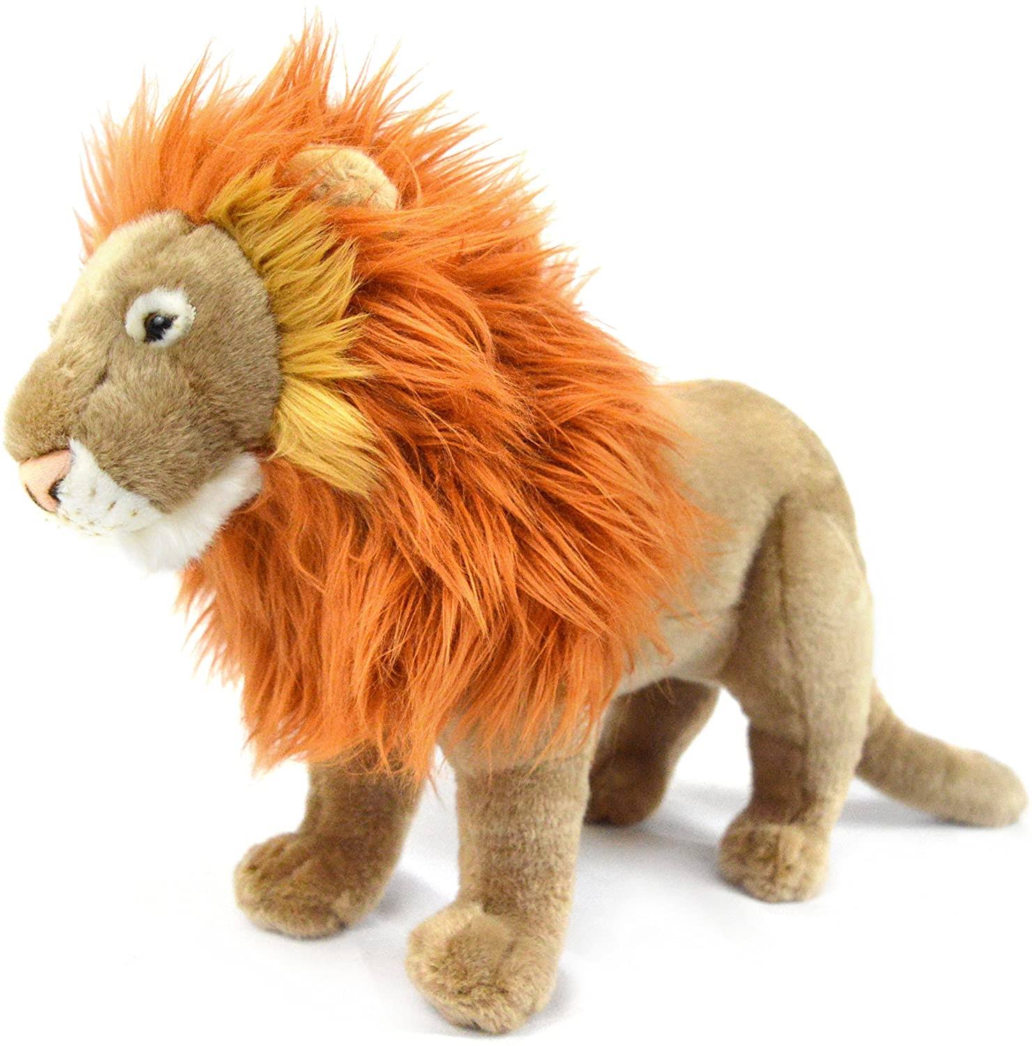 Leif The Lion - 16 Inch (tail Measurement Not Included) Stuffed Animal Plush - By Tiger Tale Toys Viahart
