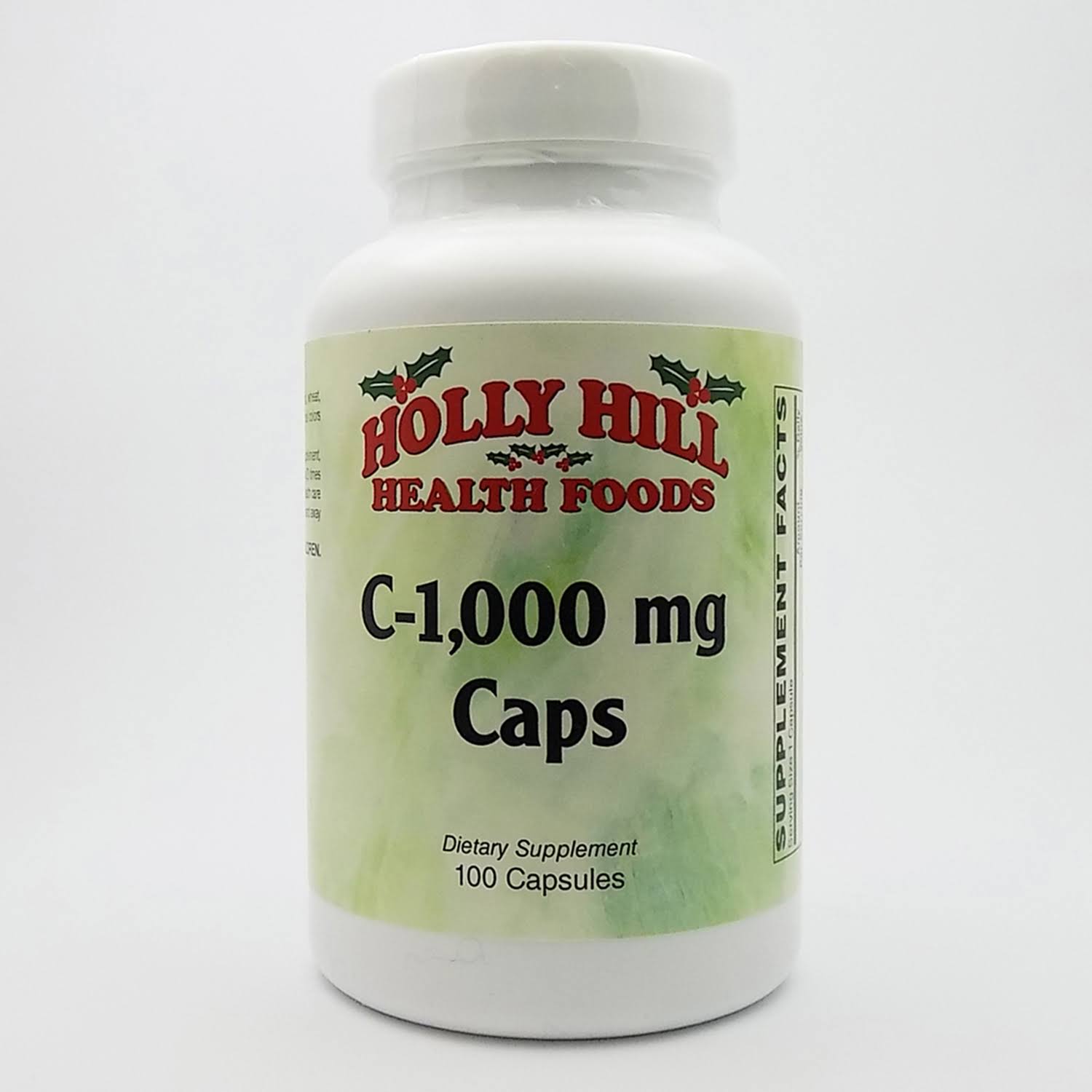 Holly Hill Health Foods, C-1000 mg, 100 Capsules