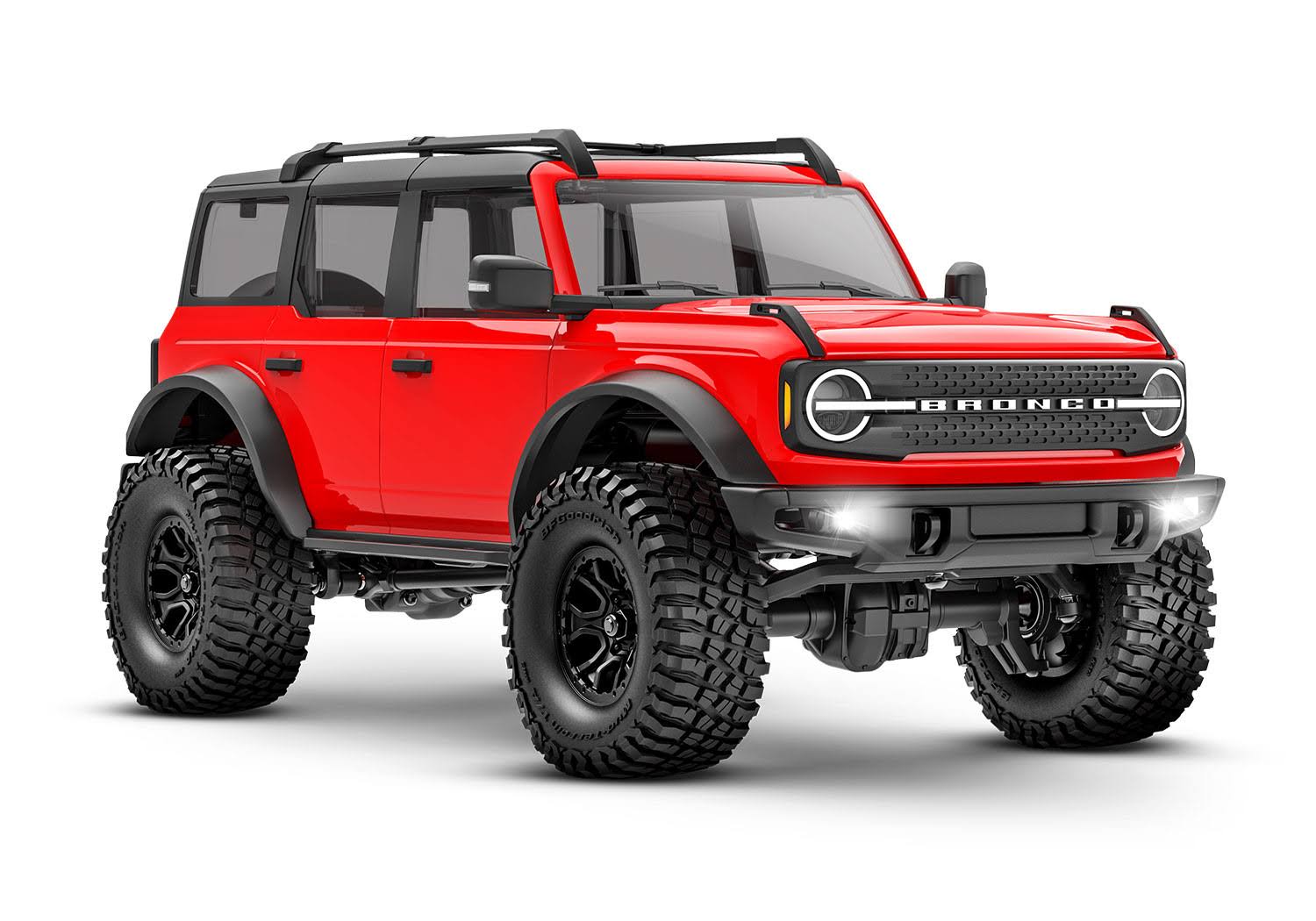 Traxxas TRX-4M 2021 Ford Bronco 1:18 4x4 Electric Trail Crawler Red (Trx97074-1-Red)