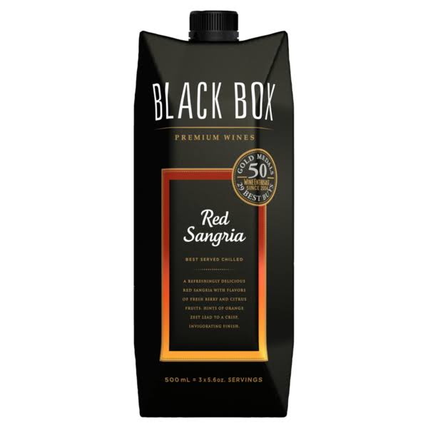 Black Box Wines Red Sangria Red Wine - 500 ml