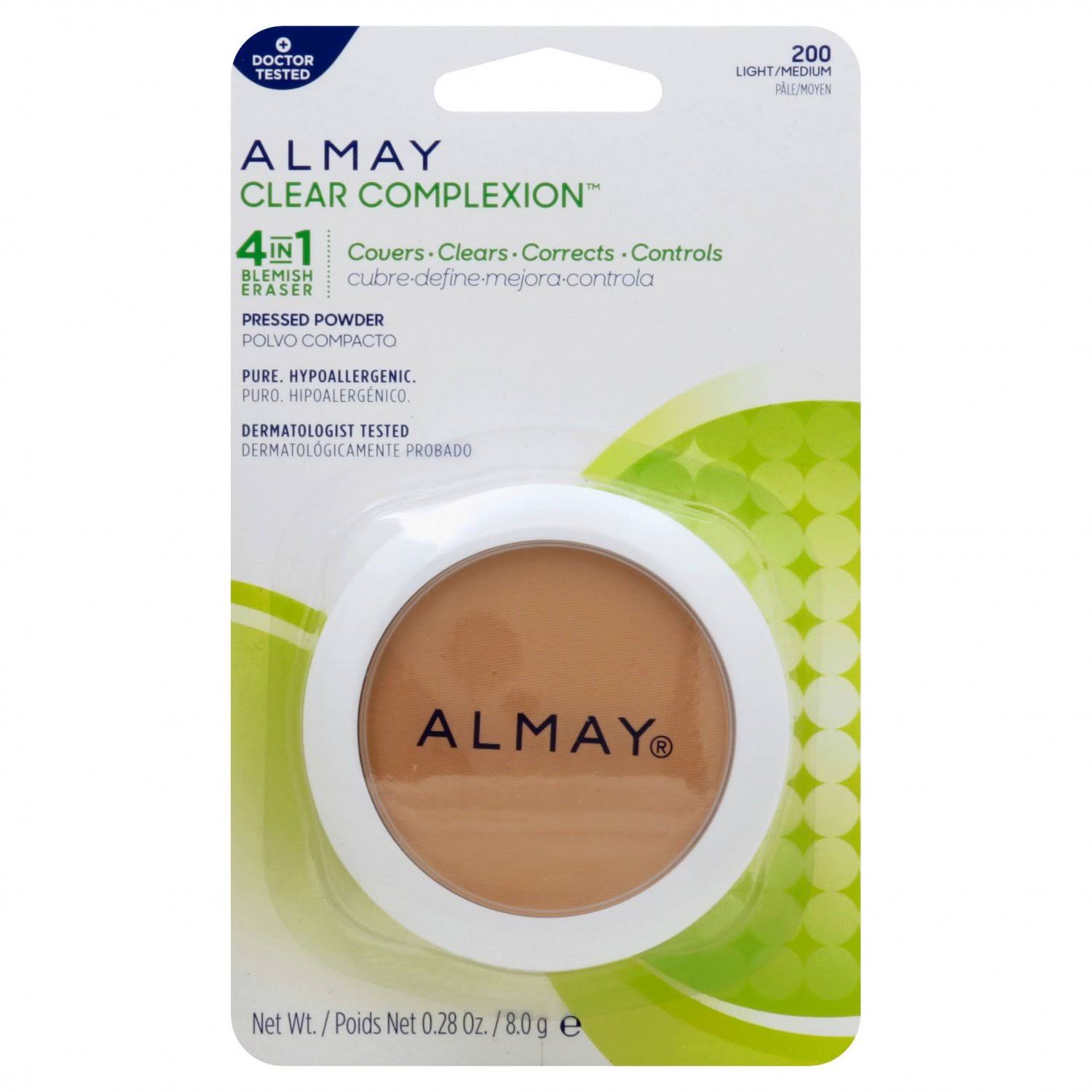 Almay Clear Complexion Pressed Powder - Light and Medium