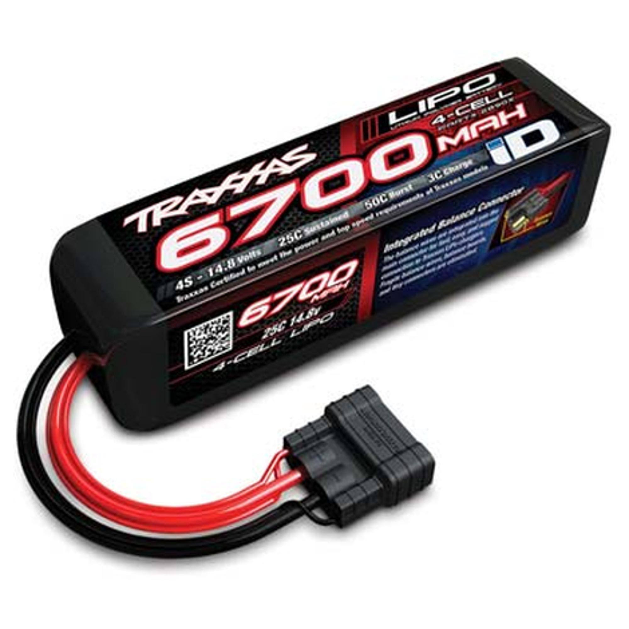 Traxxas TRA2890X Xmaxx Lipo Battery - 14.8v, 6700mah, 4 Cell