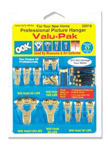 OOK Professional Picture Hanging Set - 34 Piece