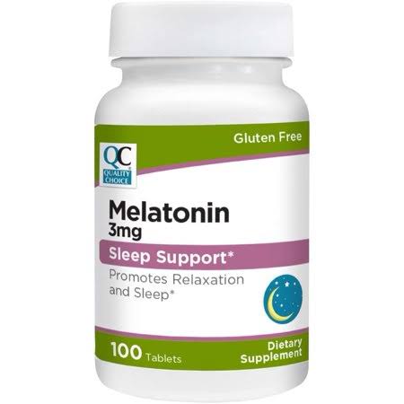 Melatonin 3 mg Tablets 100 ct