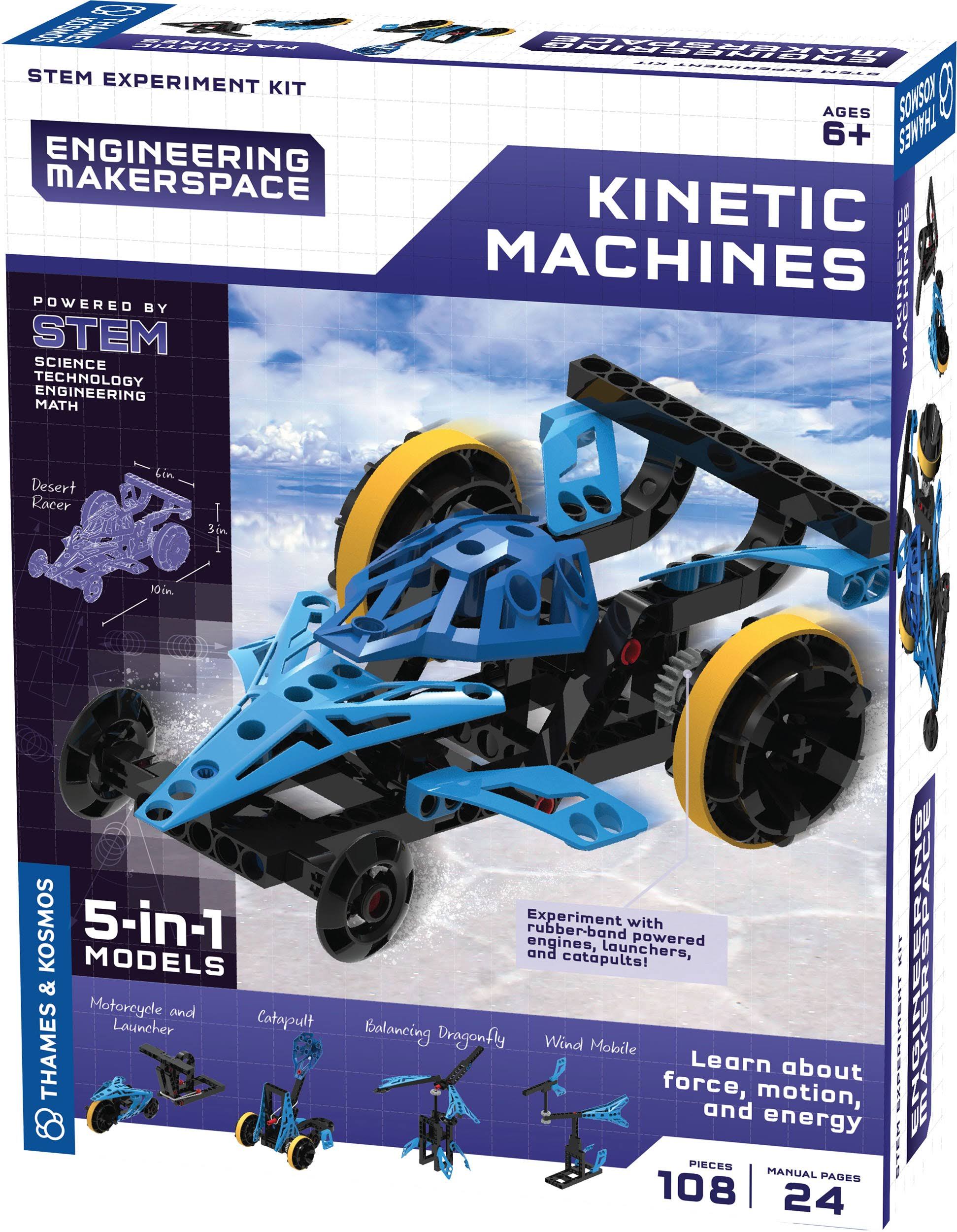 Thames & Kosmos - 555061 | Engineering Makerspace: Kinetic Machines