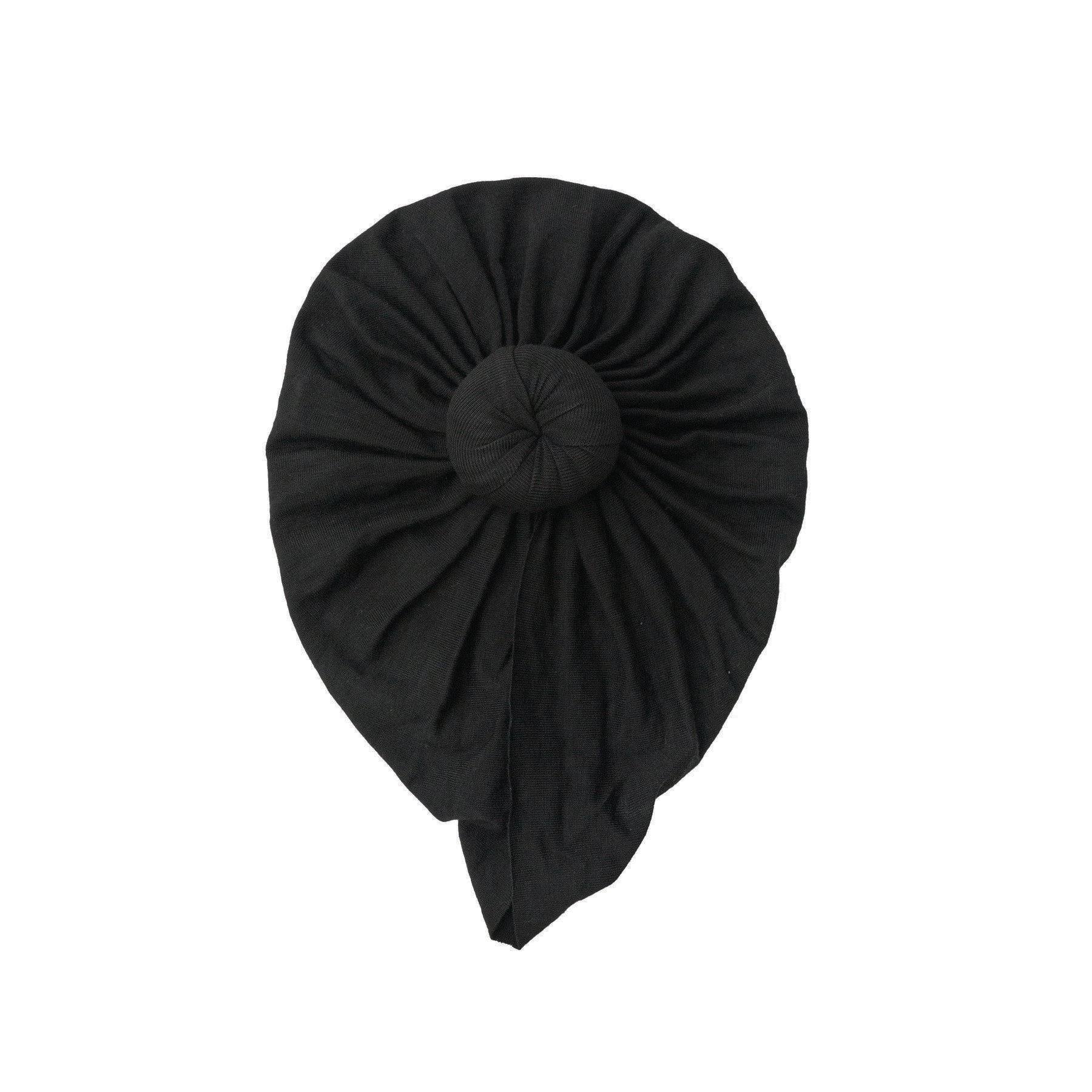 Angel Dear - Solid Basics Black Headwrap - 6-12