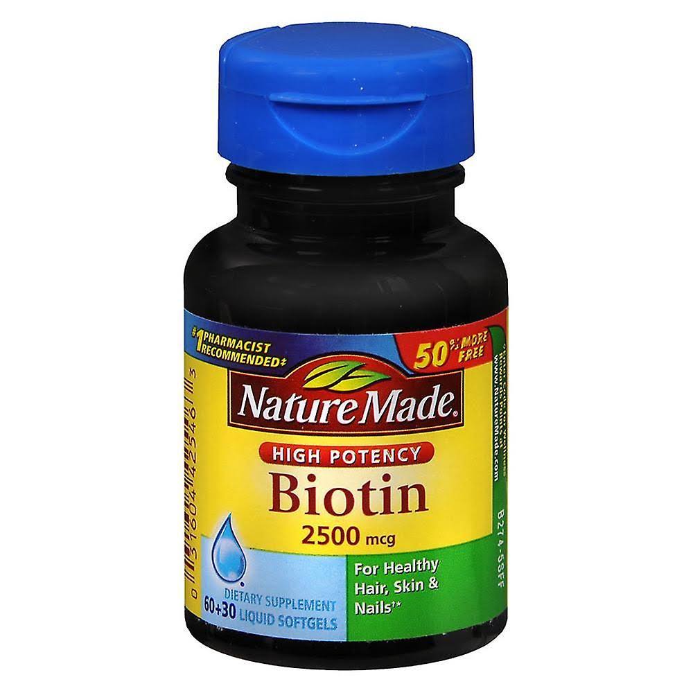 Nature Made Biotin Dietary Supplement - 90ct