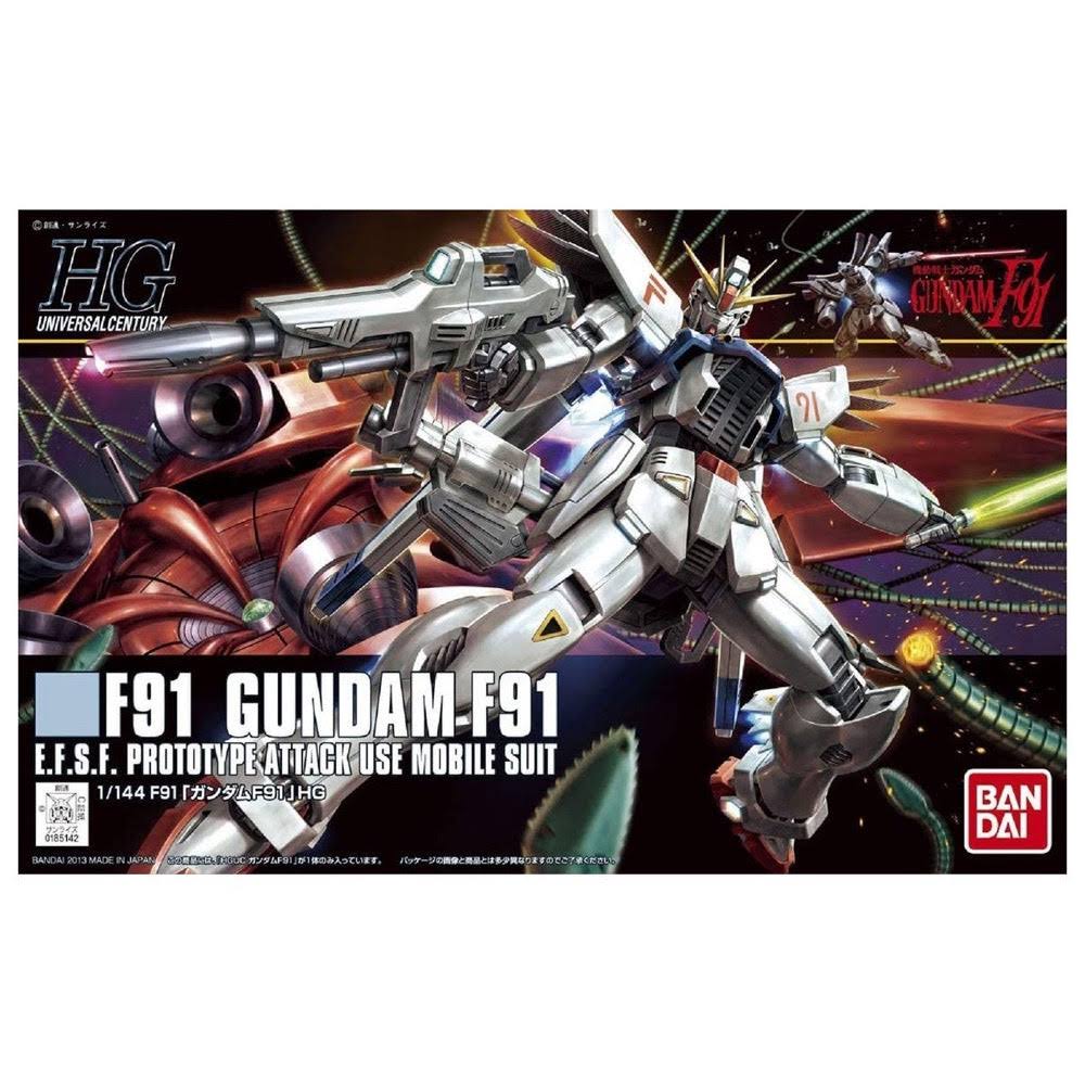 Bandai Hobby Gundam High Grade Universal Century Gundam F91 Action Figure