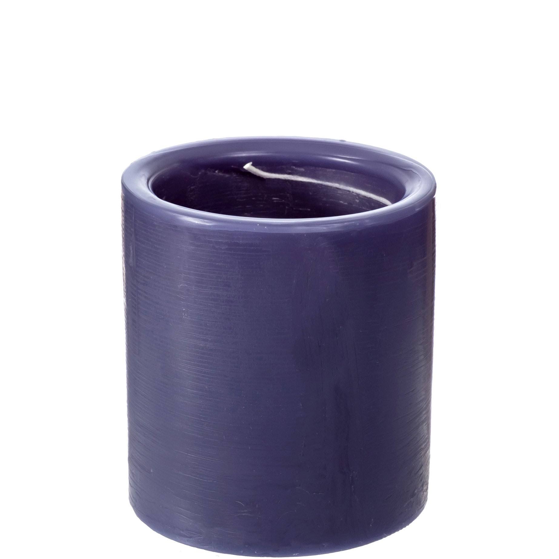 Spiral Light Candles - Medium - Sweet Violet + Bamboo