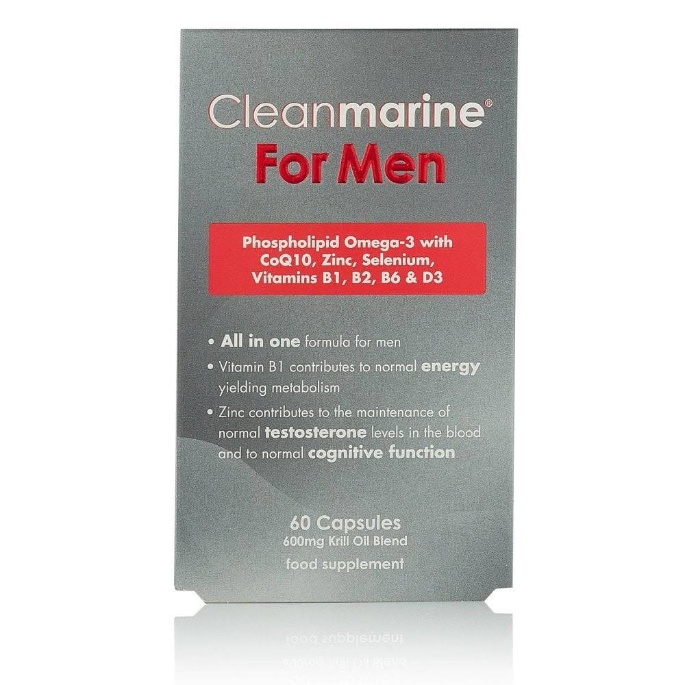CleanMarine Krill Oil for Men - 60
