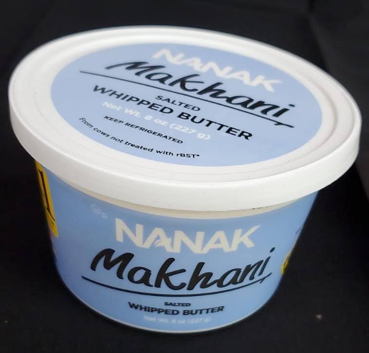 Nanak Salted (makhani) Whipped Butter 8oz