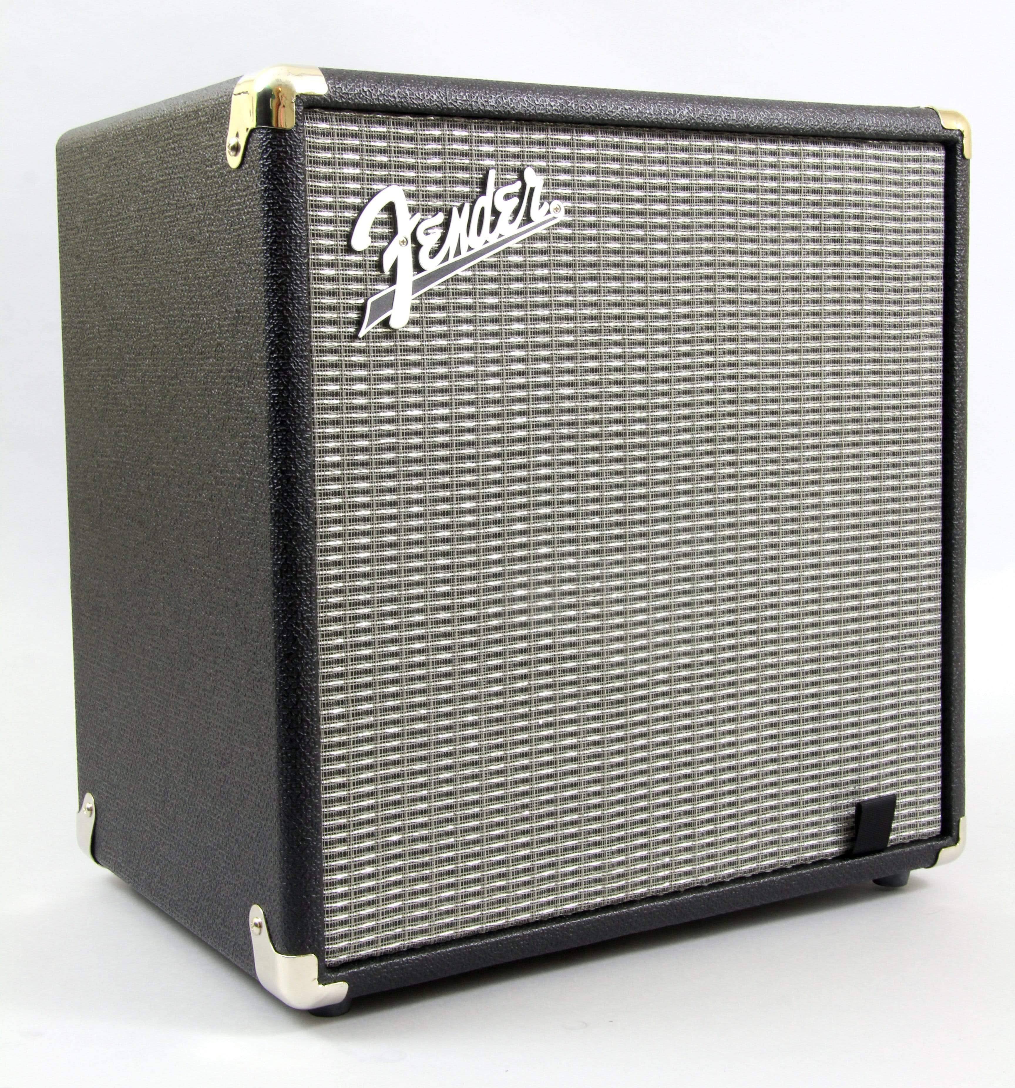 Fender Rumble Combo Bass Amplifier - Black and Silver, 120V