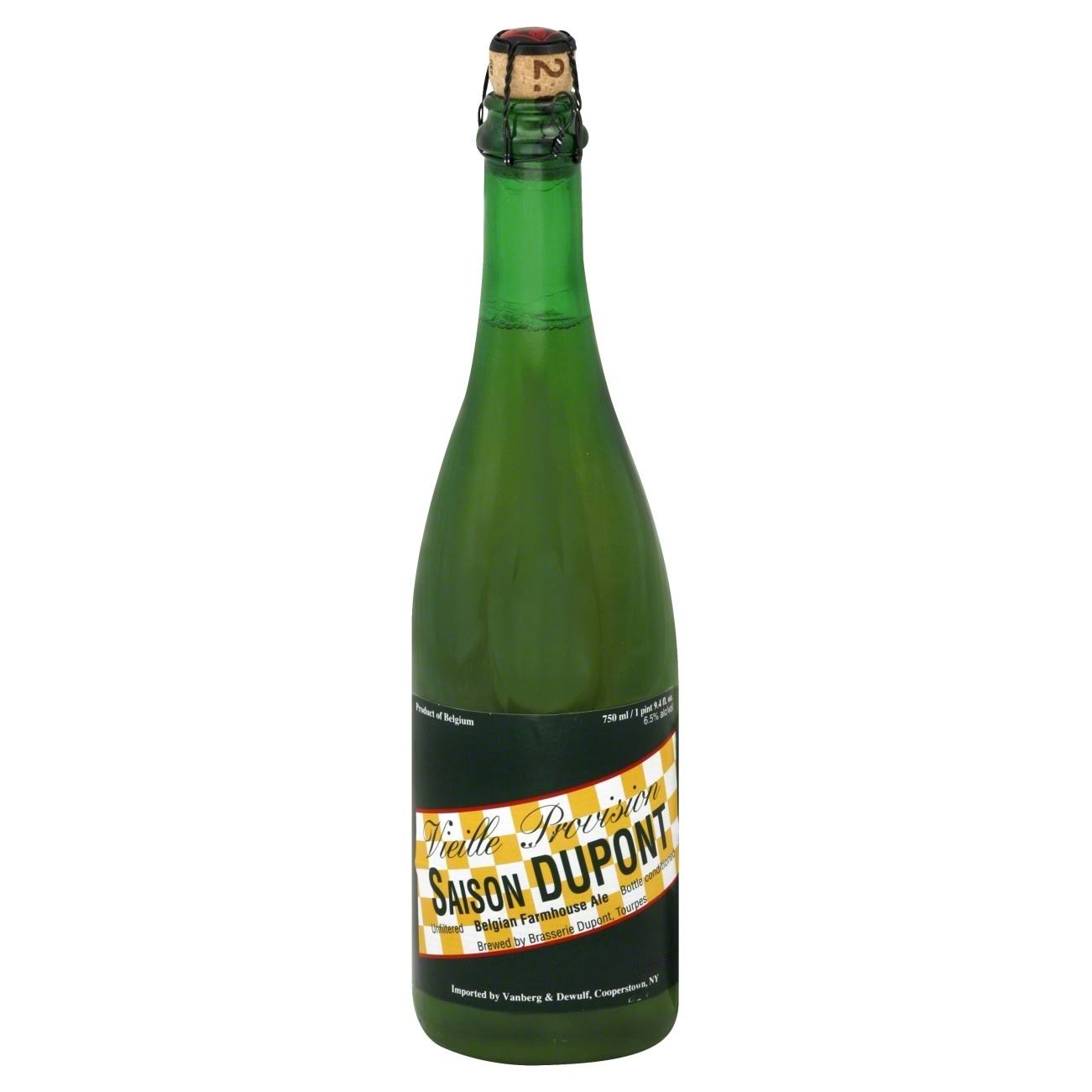 Saison Dupont Farmhouse Ale - 750 ml bottle