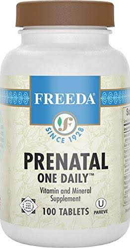 Freeda Prenatal One Daily Supplement - 100 Tablets