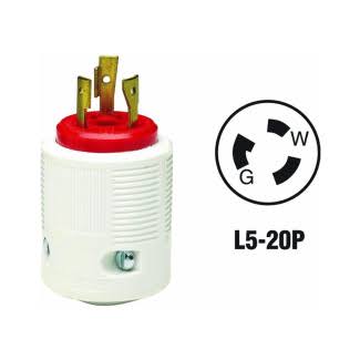 Leviton 20a Locking Cord Plug