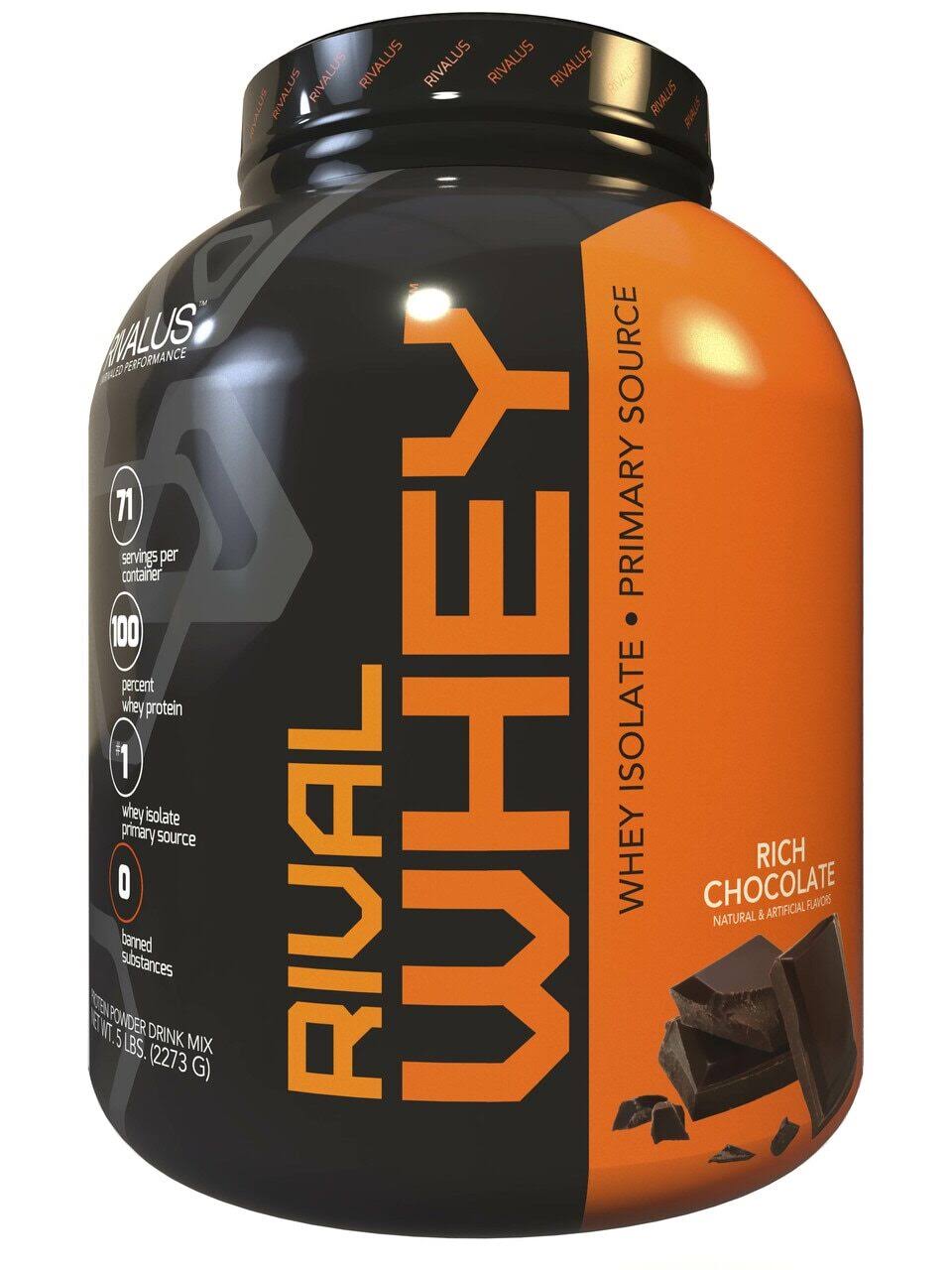 Rivalus Rival Whey Rich Chocolate 5lbs