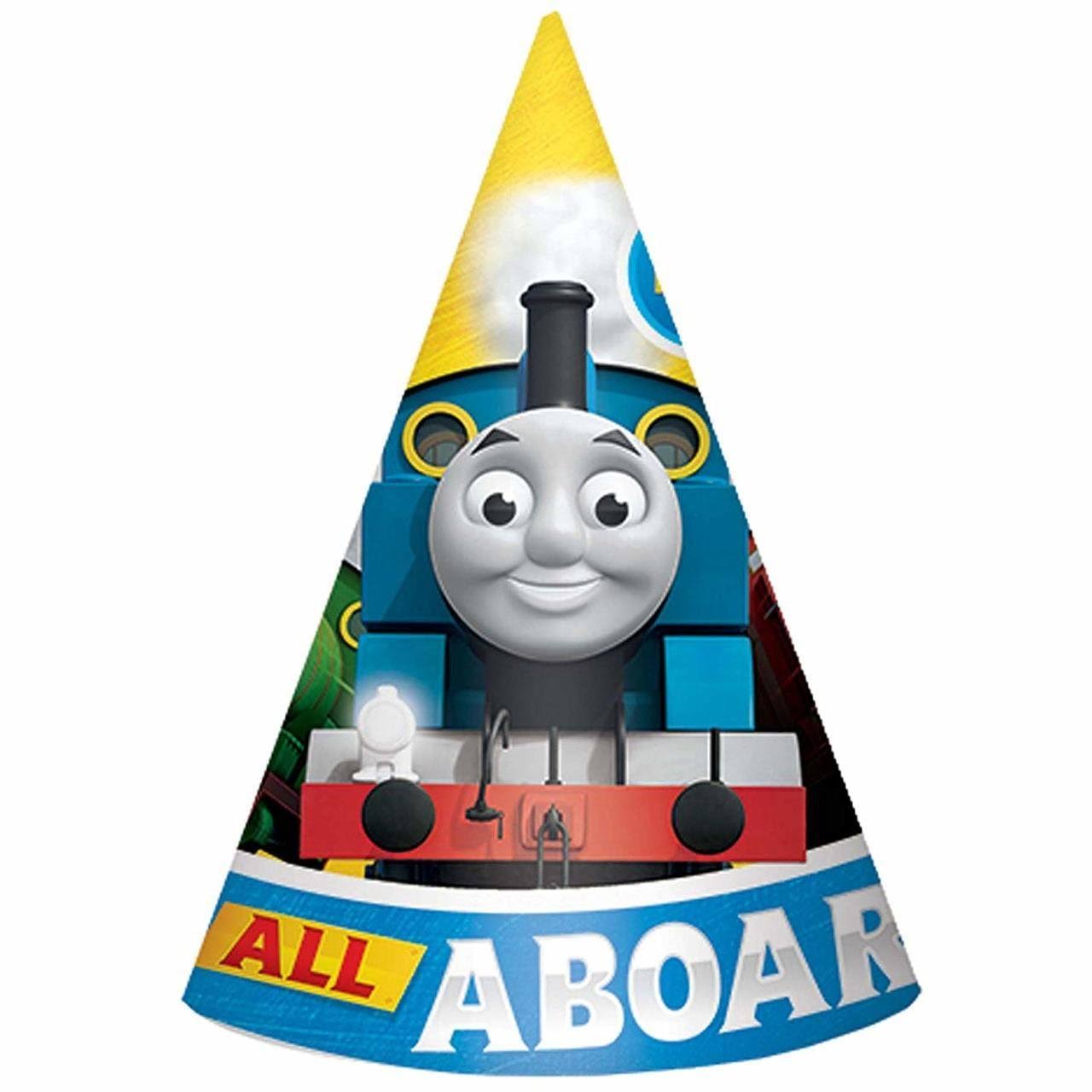 Amscan International Thomas and Friends Cone Card Hats