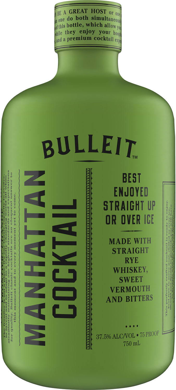 Bulleit Manhattan Cocktail 750 ml
