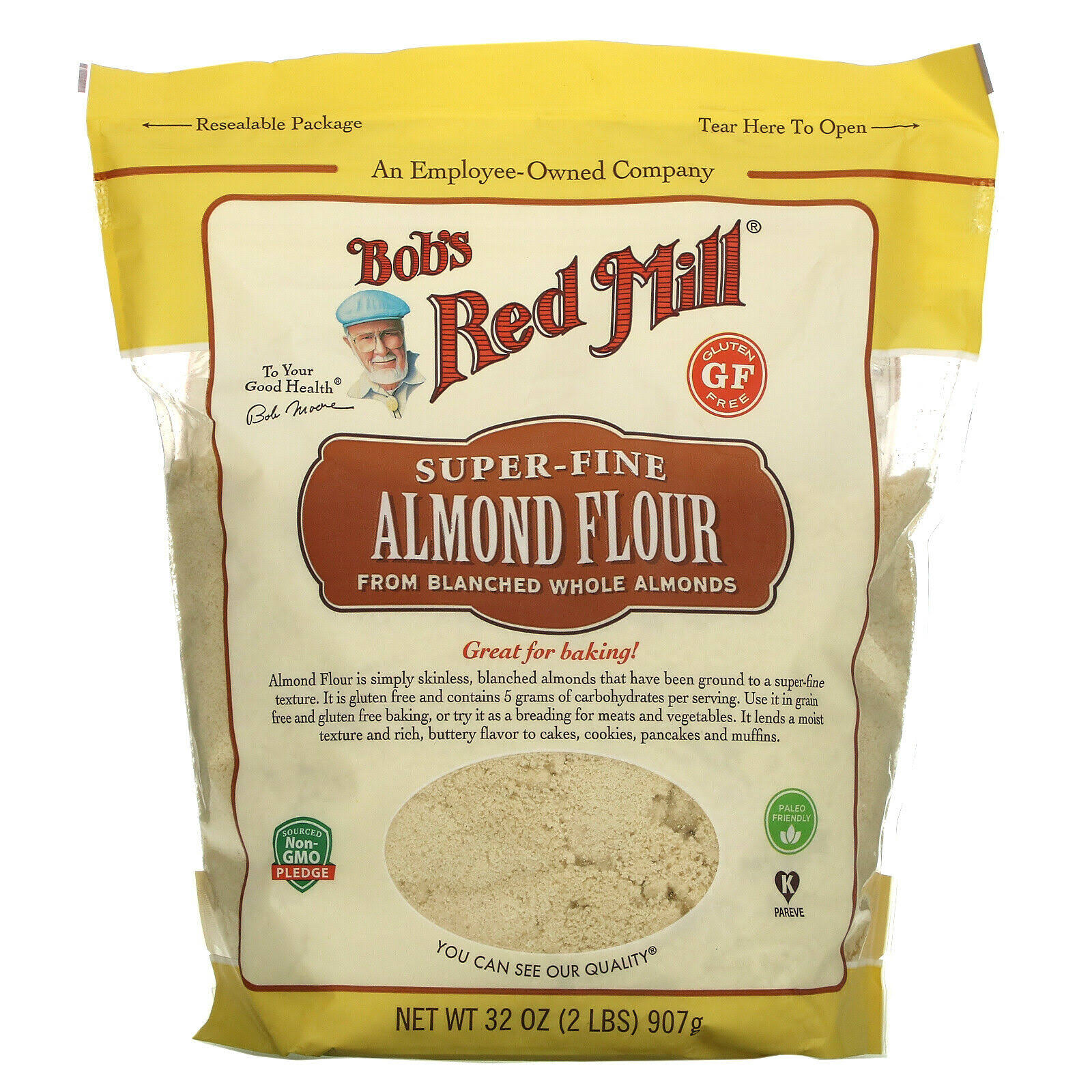 Bob's Red Mill - Super Fine almond Flour - 2 lbs.