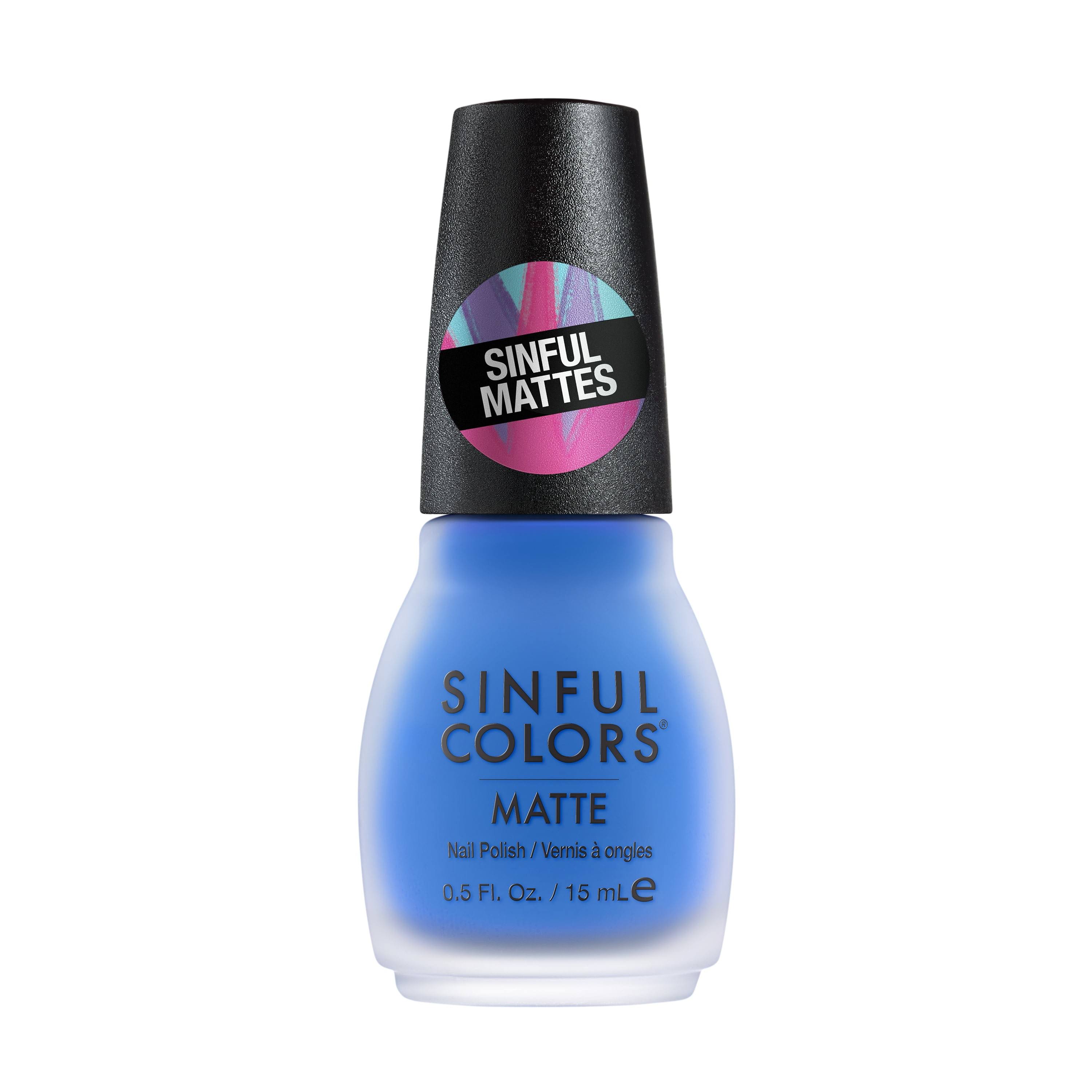Sinful Colors Mattes Nail Polish - Blue Me Away
