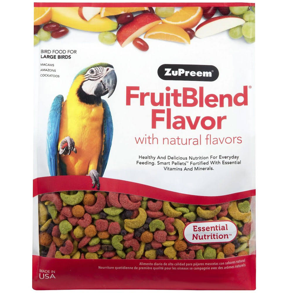 ZuPreem FruitBlend Premium Bird Food - 2lb
