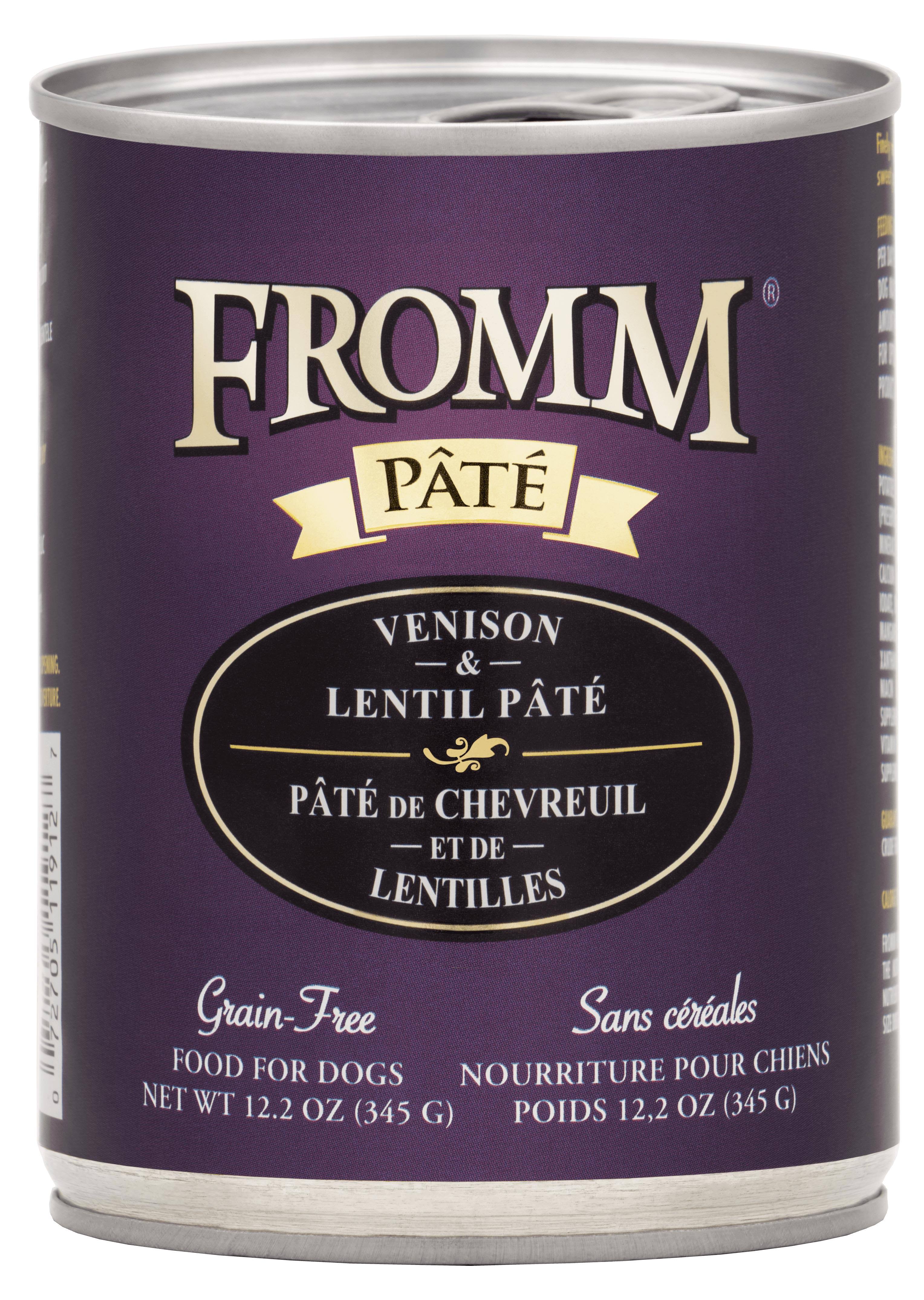Fromm - Wet Dog Food Venison & Lentil Pate