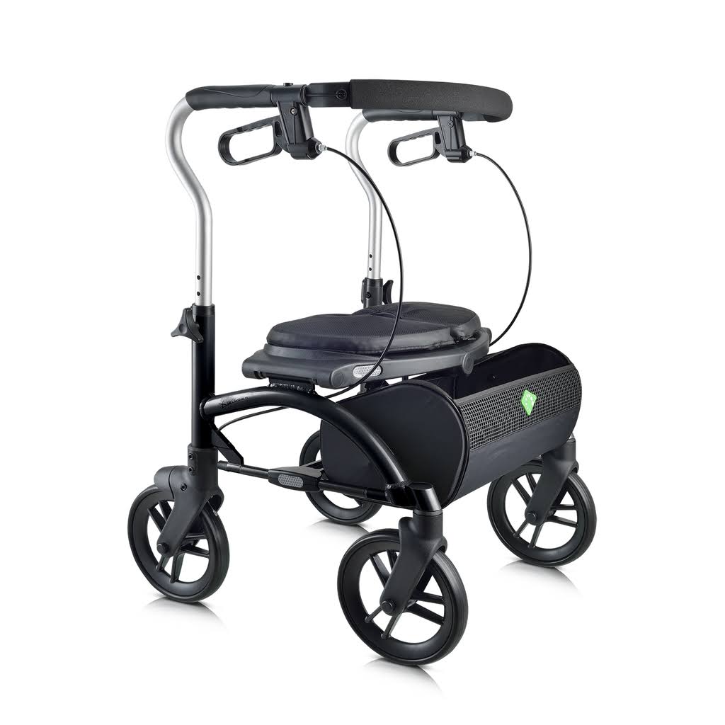 Xpresso Lite Series Walker Rollator With Fold Up Seat For Independent Lifestyle (Mini)