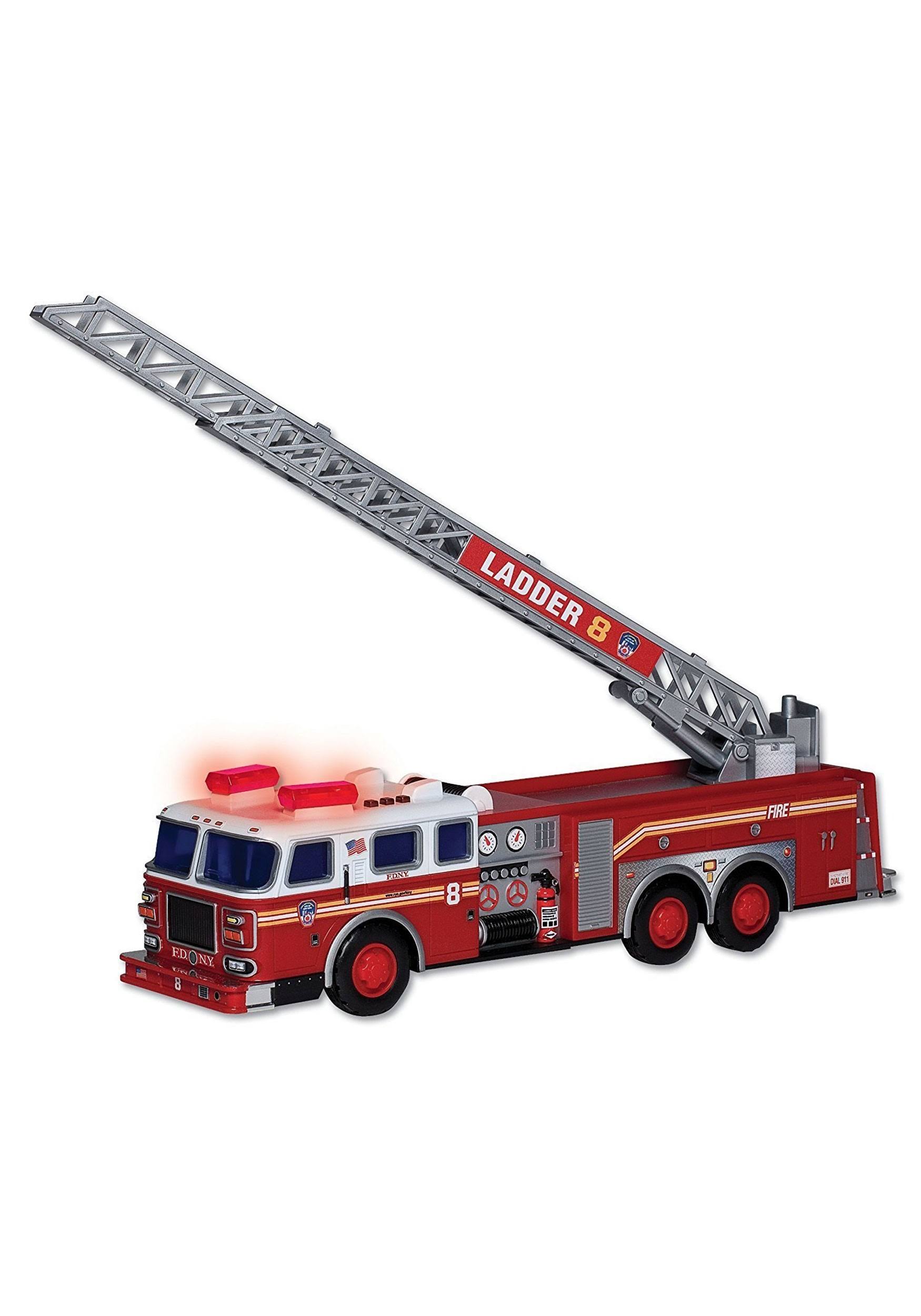 DARON FDNY Ladder Truck with Lights and Sound