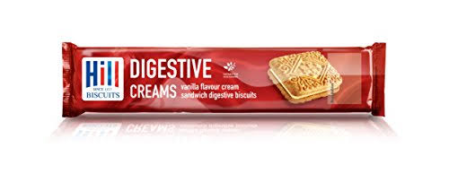 Hill Digestive Creams Biscuits 150 G (Pack of 36)