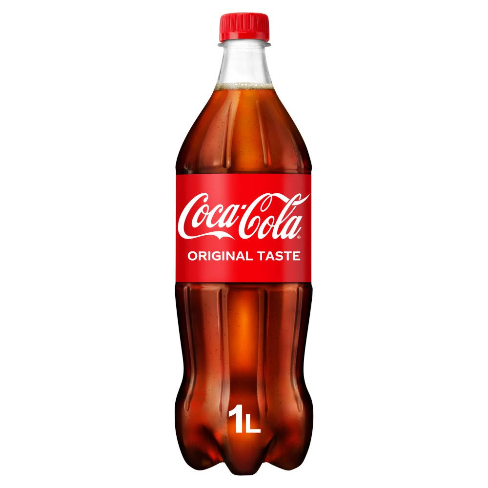 Coca-Cola Original Taste Soft Drinks - 1L
