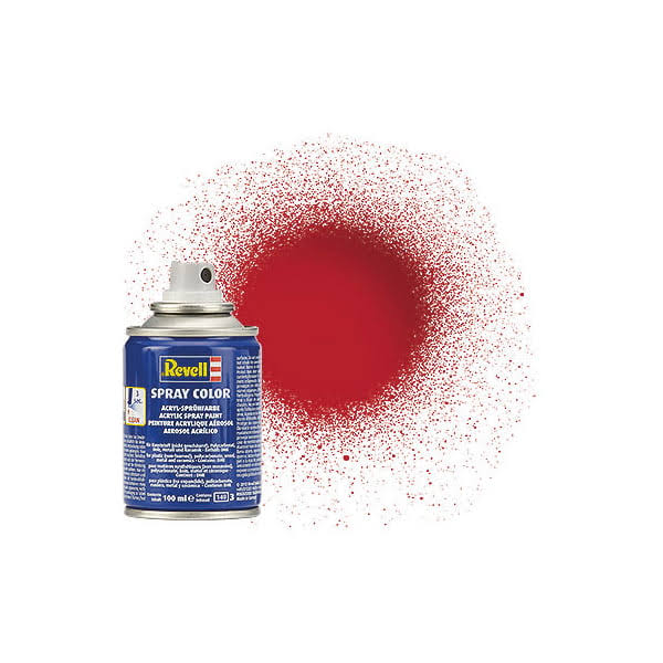 Revell Spray Color Acrylic Paint (Ferrari Red Glossy Finish)