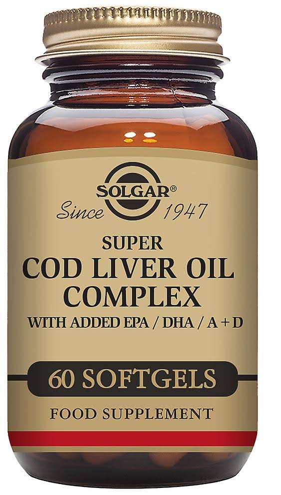 Solgar Super Cod Liver Oil Complex - 60 Softgels