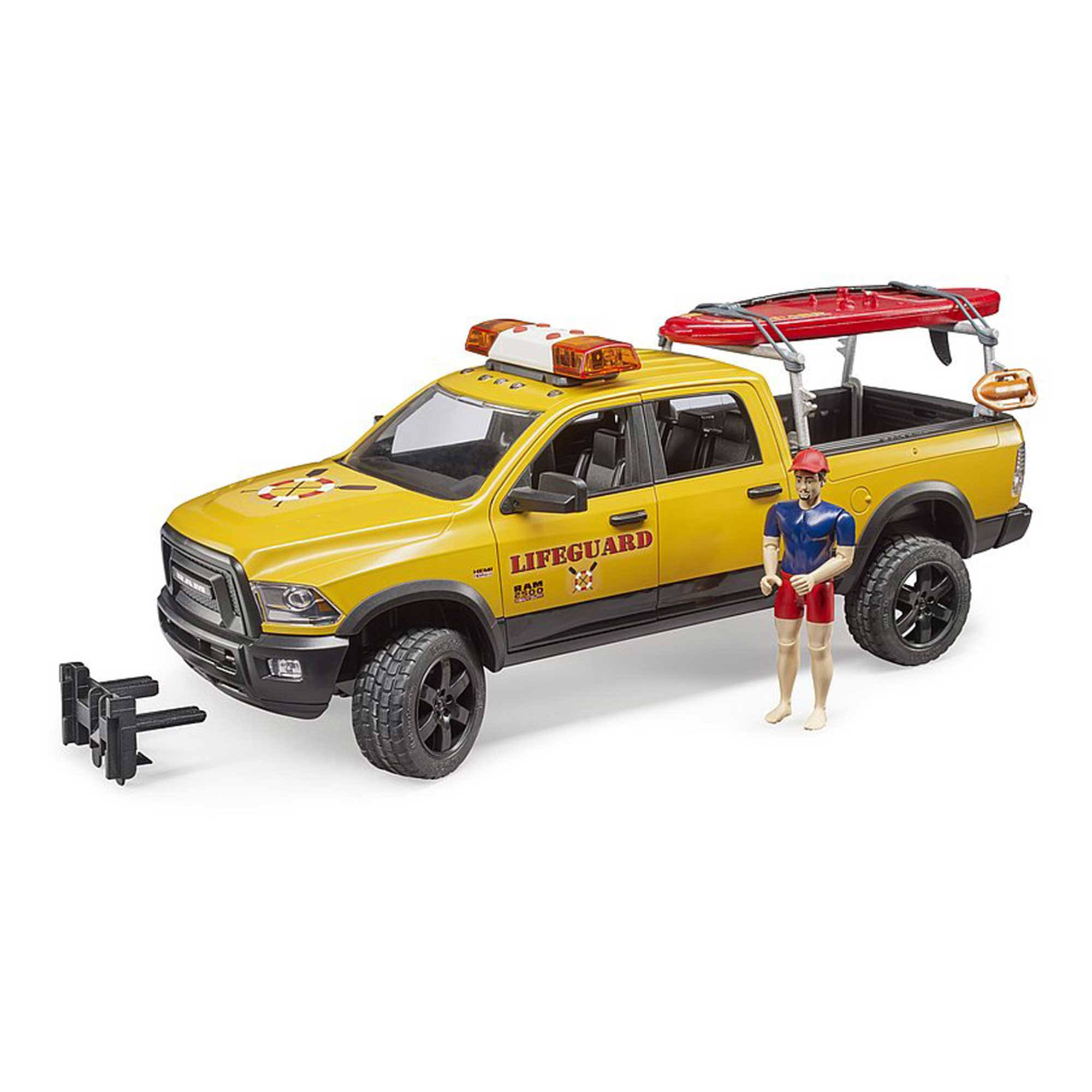 Bruder RAM 2500 Power Wagon - Life Guard with Figure