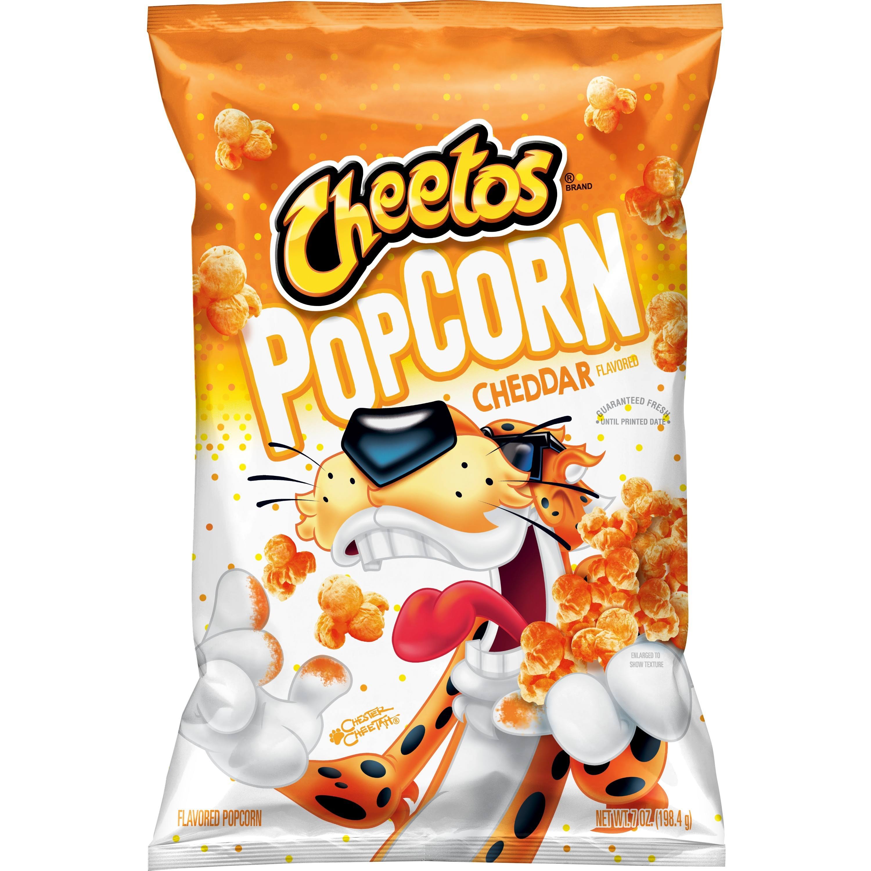 Cheetos Popcorn, Cheddar Flavored - 7 oz