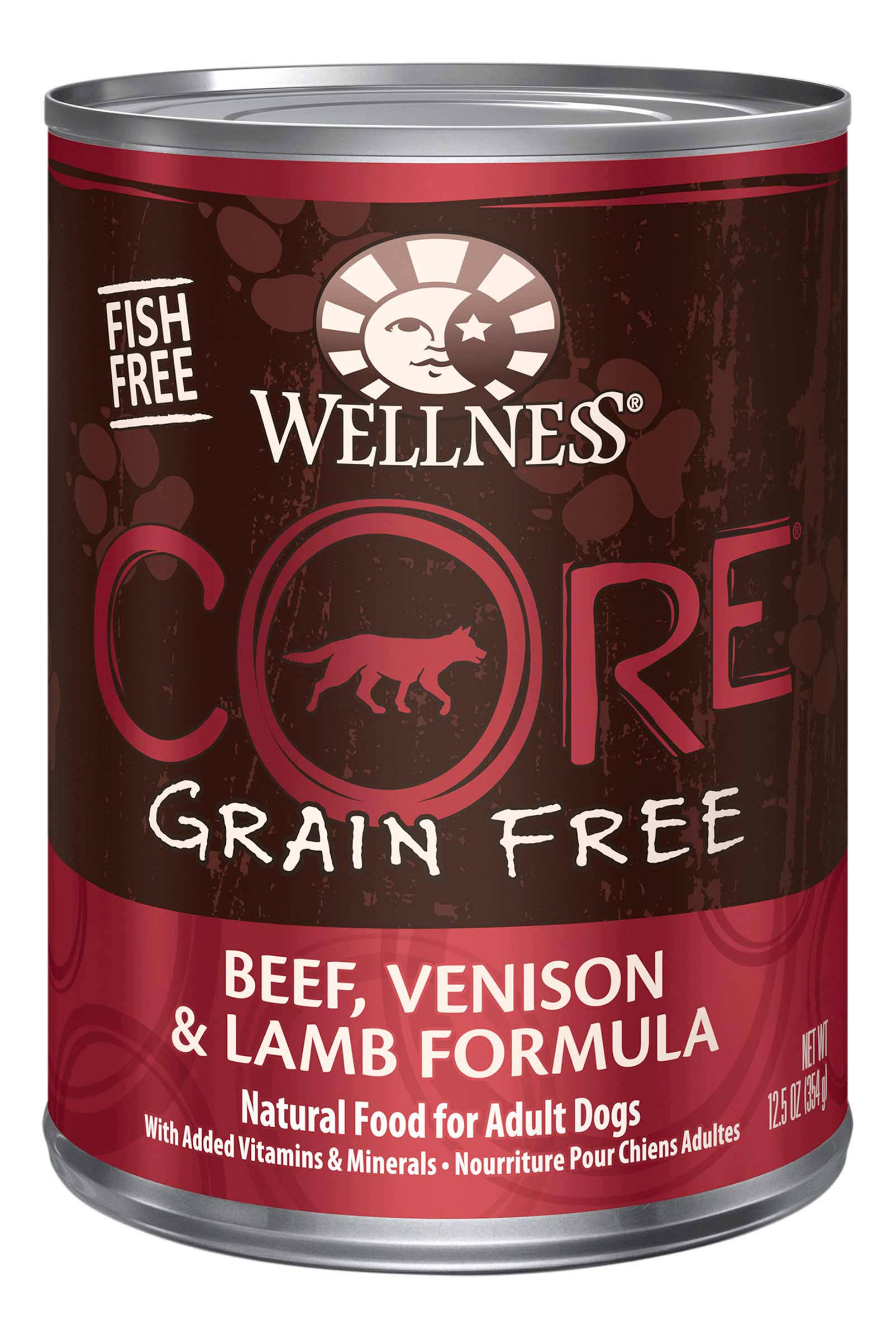 Wellness Core Grain Free Dog Food - Beef Venison & Lamb