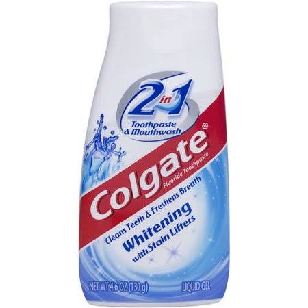 Colgate 2 in 1 Toothpaste and Mouthwash Liquid Gel - 4.6oz