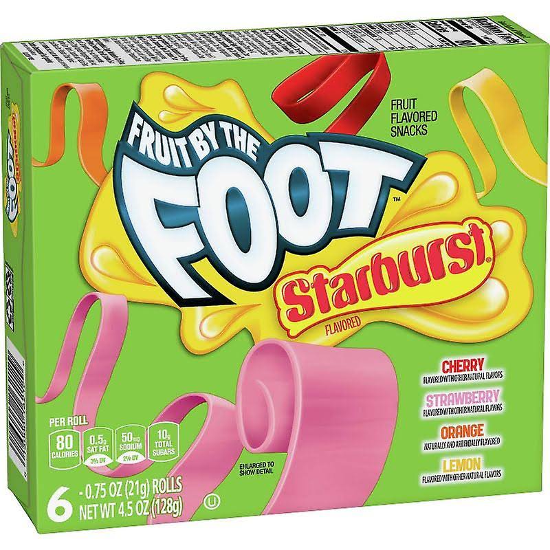Fruit by The Foot Fruit Snacks, starburst, 4.5 oz