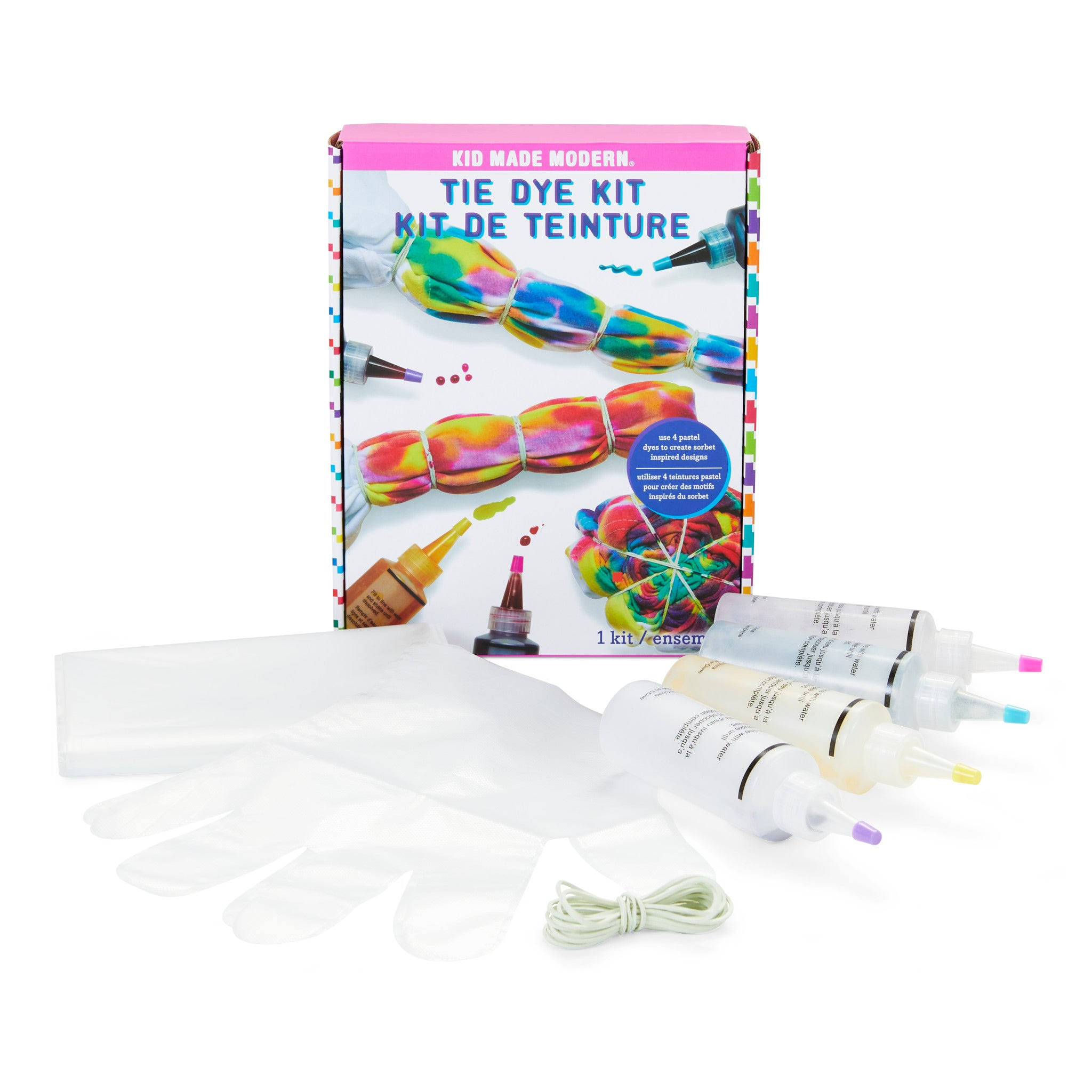 Kid Made Modern Pastels Tie Dye Kit (4 Colors)
