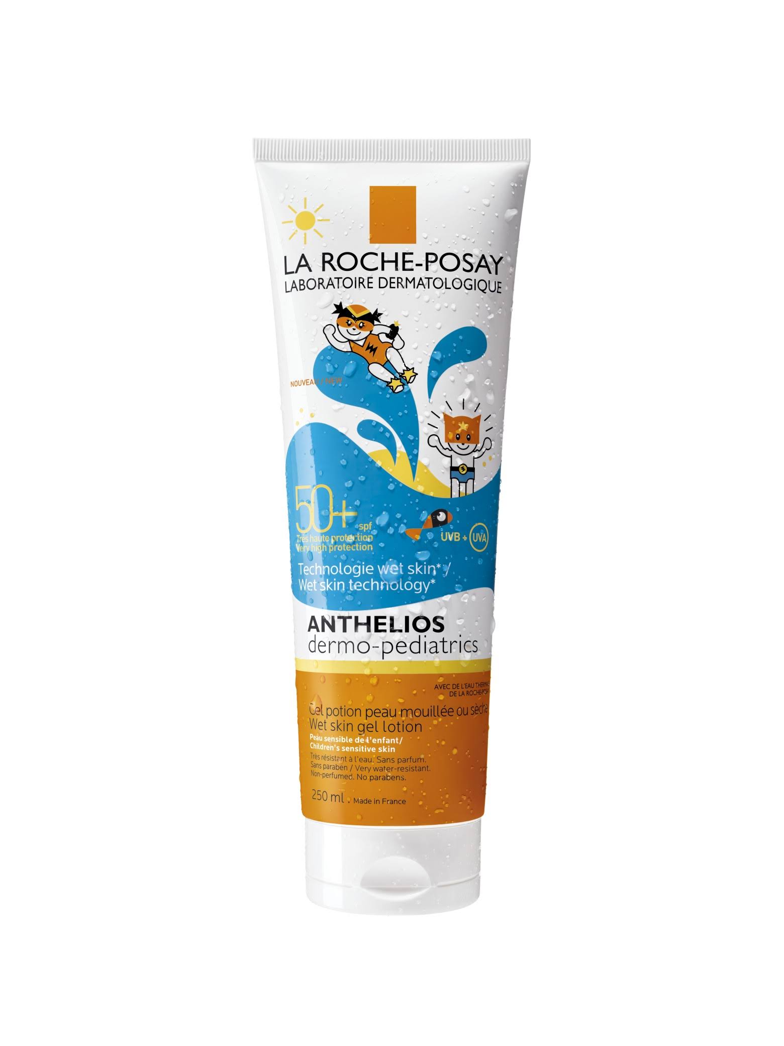 La Roche Posay Anthelios Dermo Pediatrics Wet Skin Gel Lotion - SPF 50+, 250ml