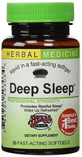 Herbs Etc Deep Sleep Supplement - 30 Softgel