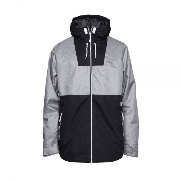 WearColour Colour Wear Block Jacket - Grey Melange Colour: Grey, Size: