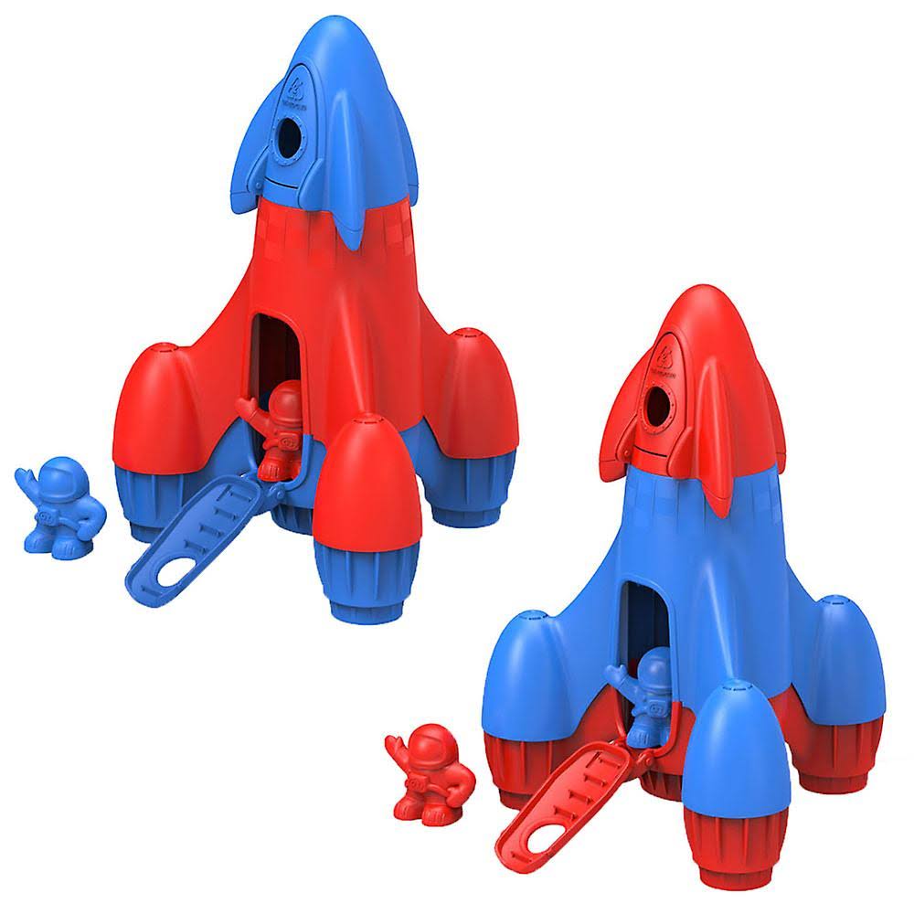 Green Toys Rocket - Red